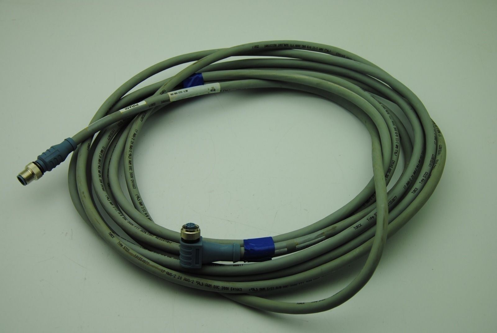 TURCK RSC WKC 5723-6.3M, 5-Pole M/F Cordset