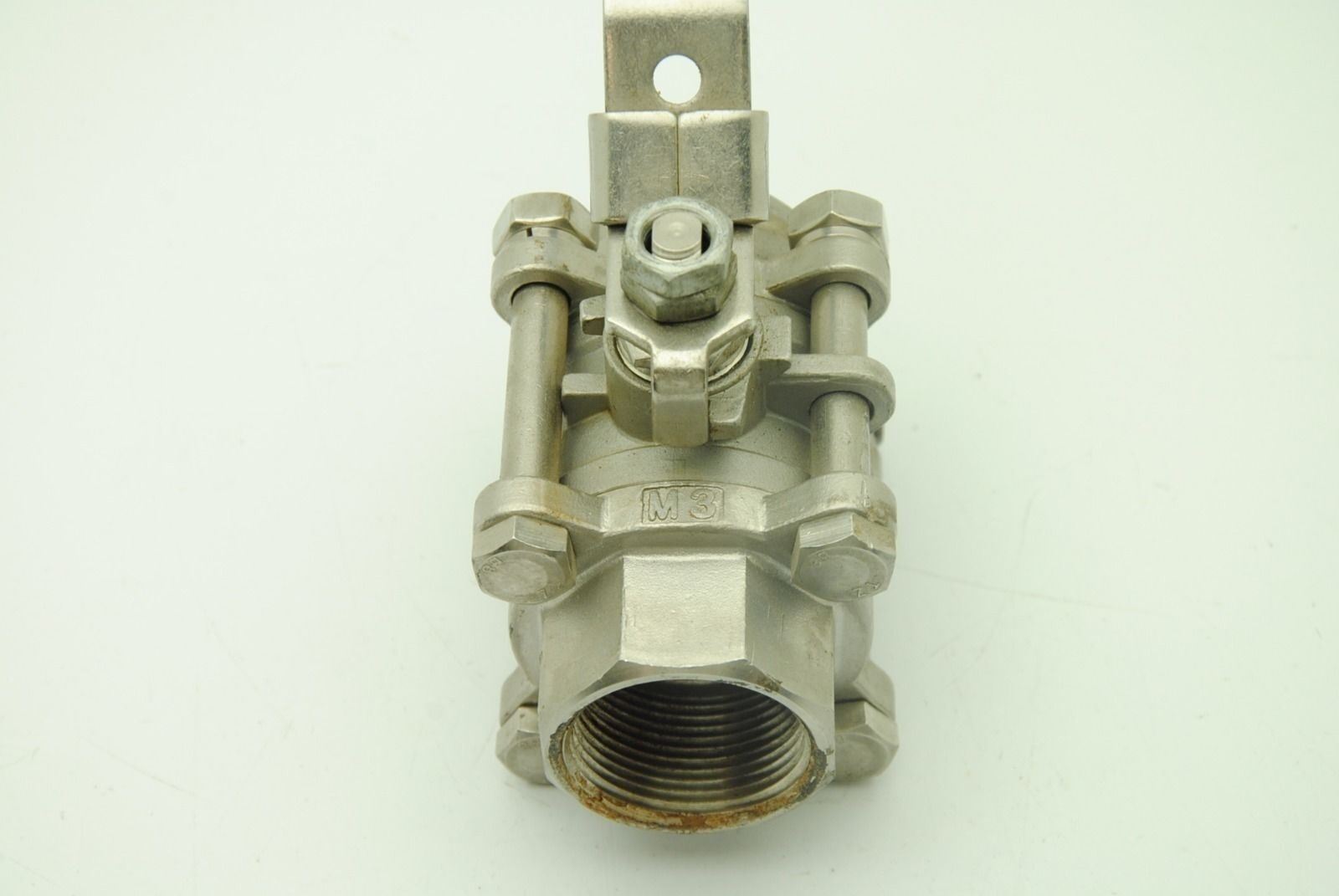 NELES JAMESBURY DN32 PN63 1.4408 1-1/2 IN NPT Stainless Steel SS Ball Valve