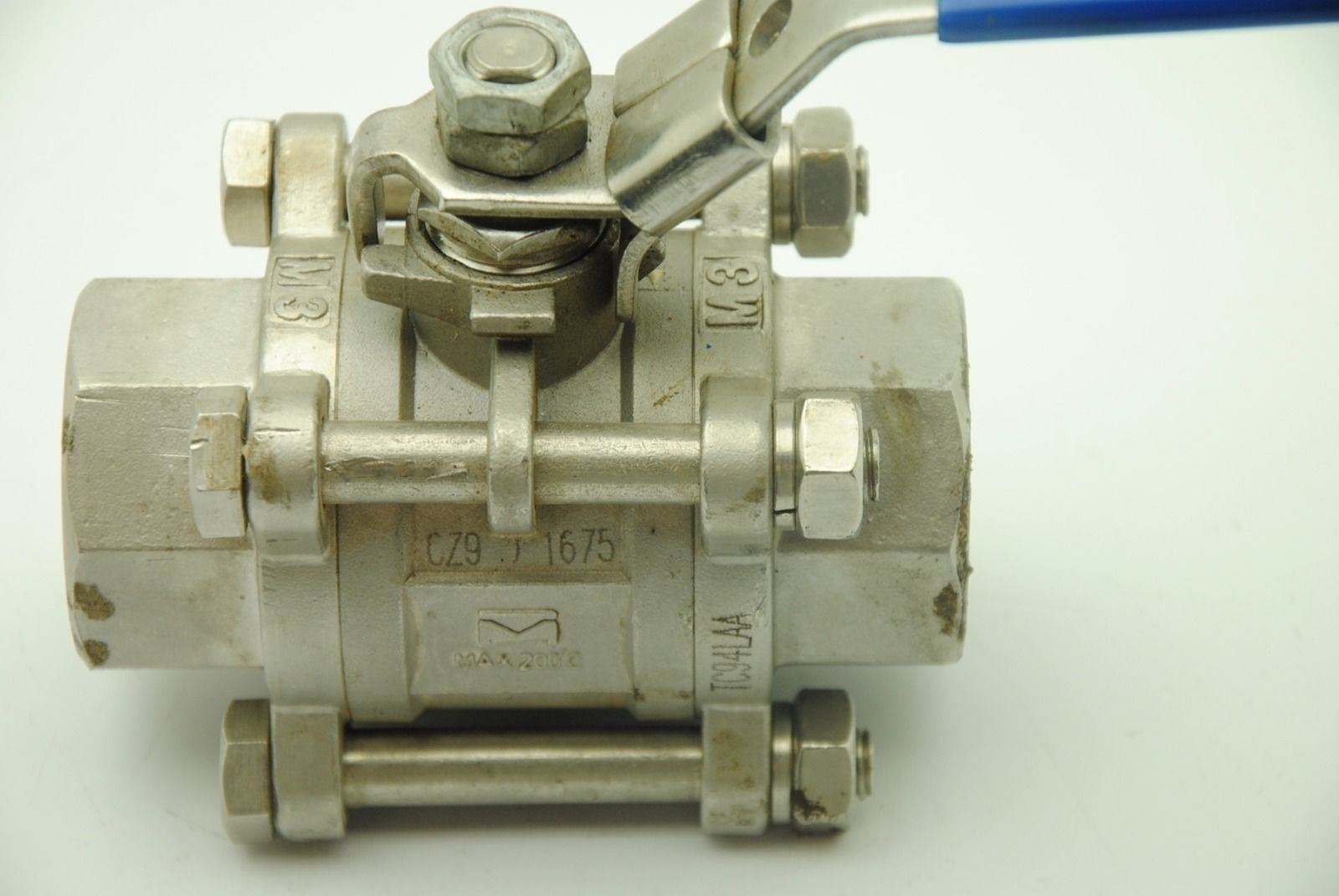 NELES JAMESBURY DN32 PN63 1.4408 1-1/2 IN NPT Stainless Steel SS Ball Valve