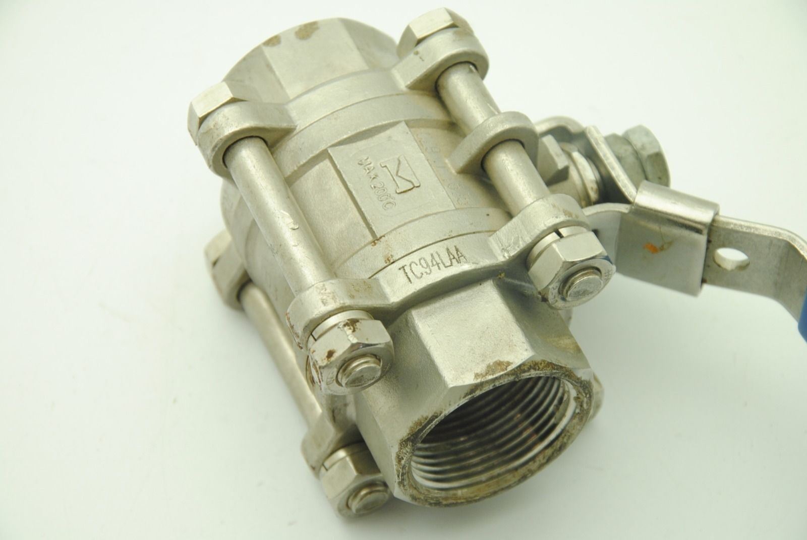 NELES JAMESBURY DN32 PN63 1.4408 1-1/2 IN NPT Stainless Steel SS Ball Valve