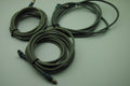 TURCK RSC WKC 5723-4M, 5-Pole M/F Cordset, Lot of 4