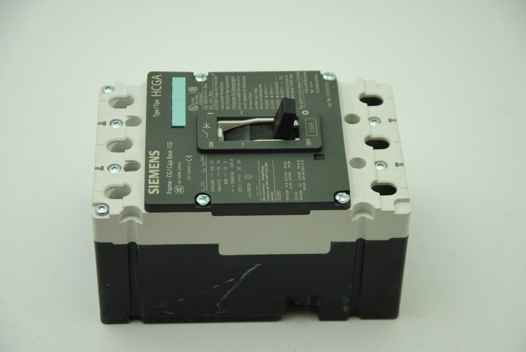Siemens 3vl1115-2ke30-0AA0 CS3-15 CIRCUIT BREAKER VL 150X UL TYPE HCGA