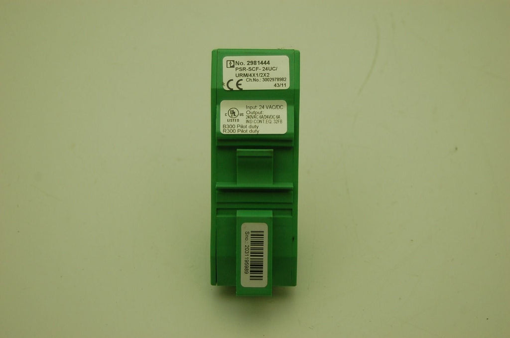 Phoenix Contact PSR-SCF-24UC/URM/4X1/2X2, Safety Relay