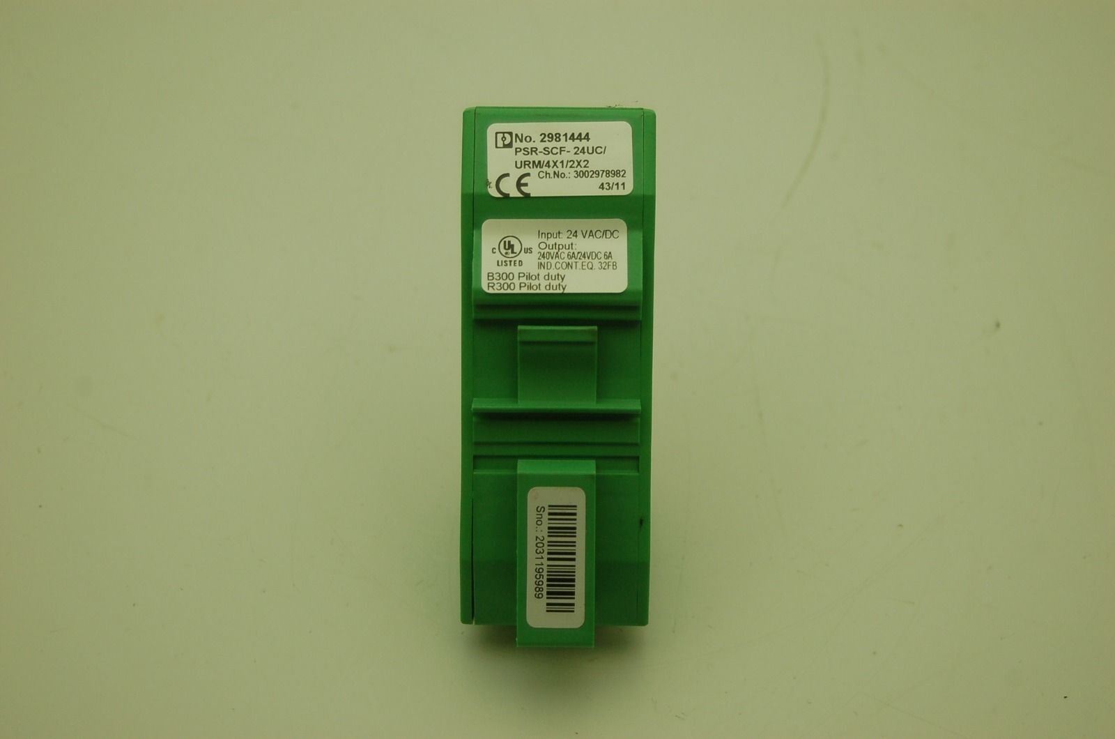 Phoenix Contact PSR-SCF-24UC/URM/4X1/2X2, Safety Relay