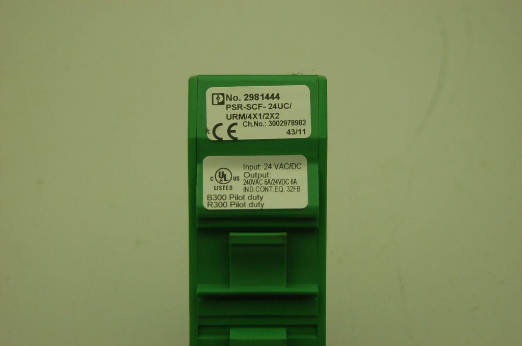 Phoenix Contact PSR-SCF-24UC/URM/4X1/2X2, Safety Relay