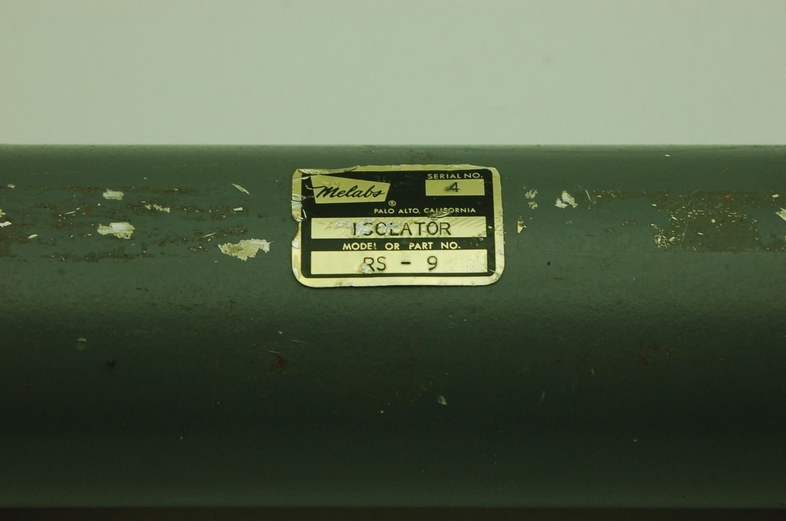Melabs RS-9 Coaxial Type N Connector  Isolator