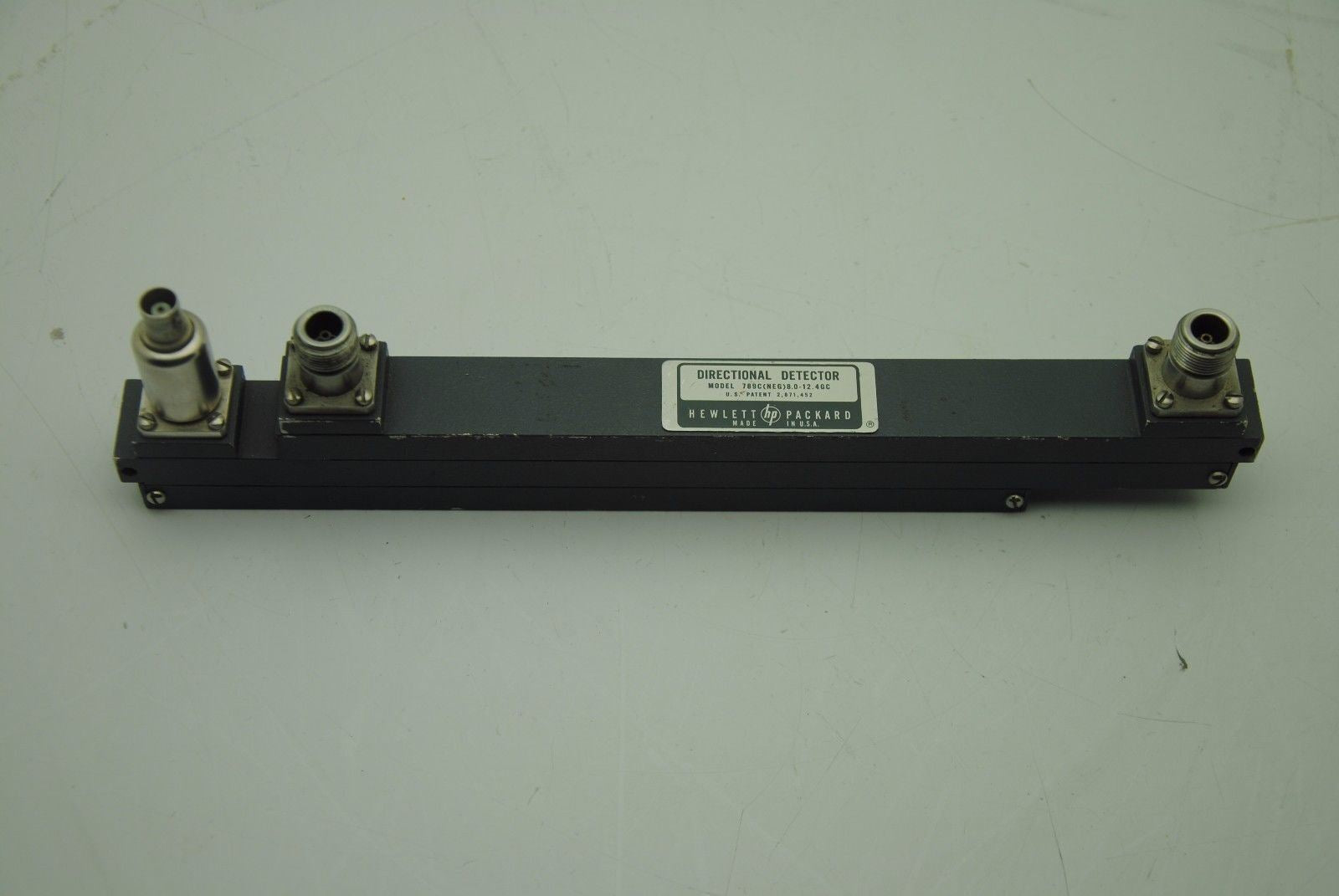 HP 789C (NEG), 8.0-12.4GC, Directional Detector