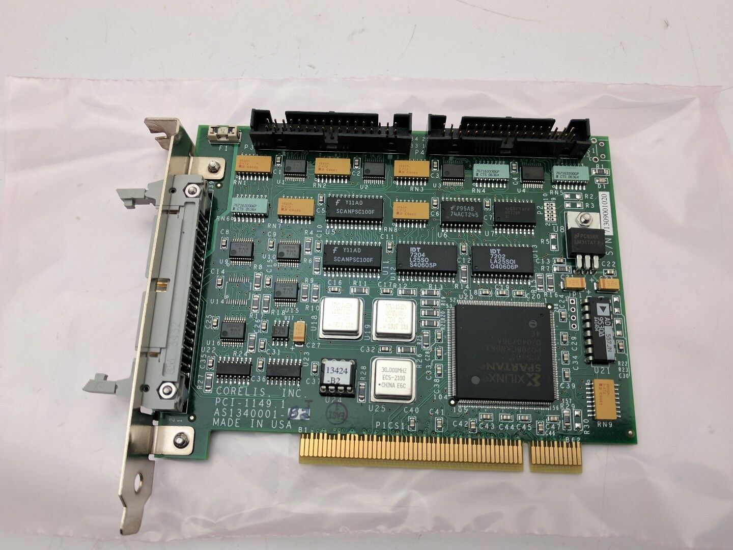 Corelis Inc PCI-1149.1 JTAG data acquisition card ISP testing working pull