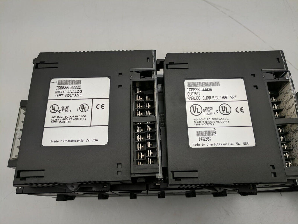 GE Fanuc 90-30 CPU349 CSE340 PCM301 ALG222 ALG392 MDL653 MDL752 PLC Mainframe