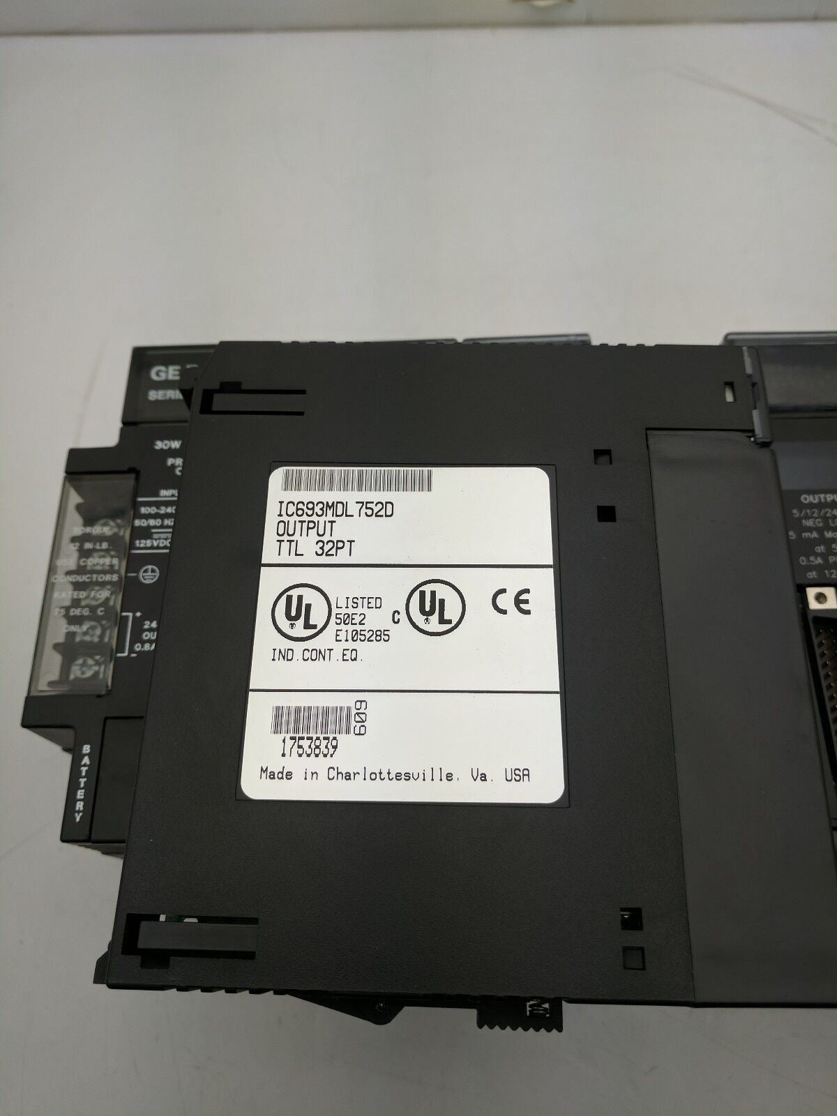 GE Fanuc 90-30 CPU349 CSE340 PCM301 ALG222 ALG392 MDL653 MDL752 PLC Mainframe