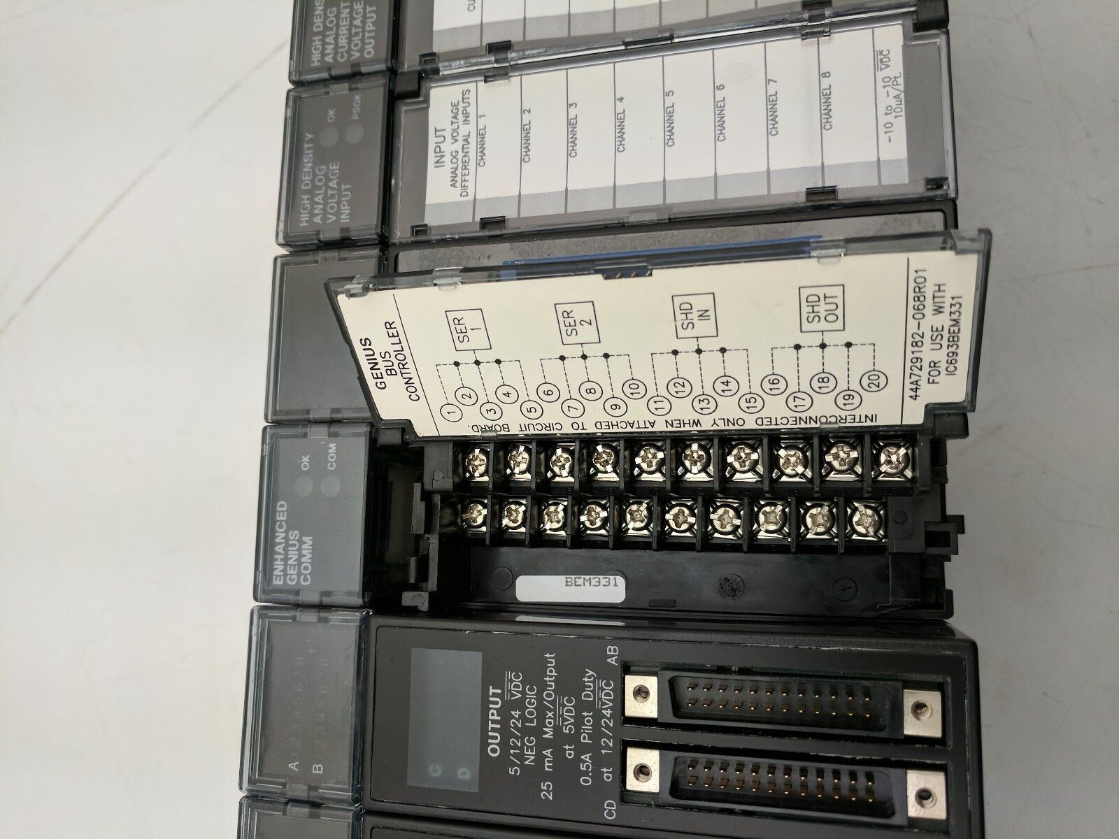 GE Fanuc 90-30 CPU349 CSE340 PCM301 ALG222 ALG392 MDL653 MDL752 PLC Mainframe