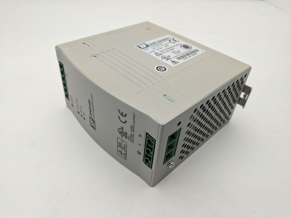 XP Power DNR120AS48-1 115VAC input 48VDC output 120W Power Supply DIN Rail Mount