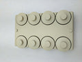 Vintage Hewlett Packard A4362A 8x 8 Dial Knob Box Computer Interface Controller