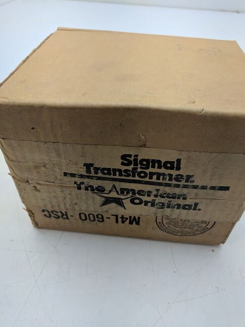 Signal Transformer M4L-2-6 600V 50/60Hz 220VAC Primary 150VAC Secondary NEW!