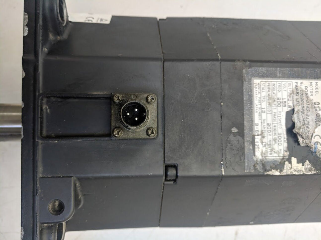 Fanuc A06B-0143-B175#7008 servo motor 2.8KW 3000RPM 155V