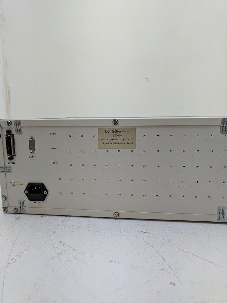 LIGHTech Fiberoptics LT3000 Custom 5x18 Fiberoptic Switch XN518XMDG