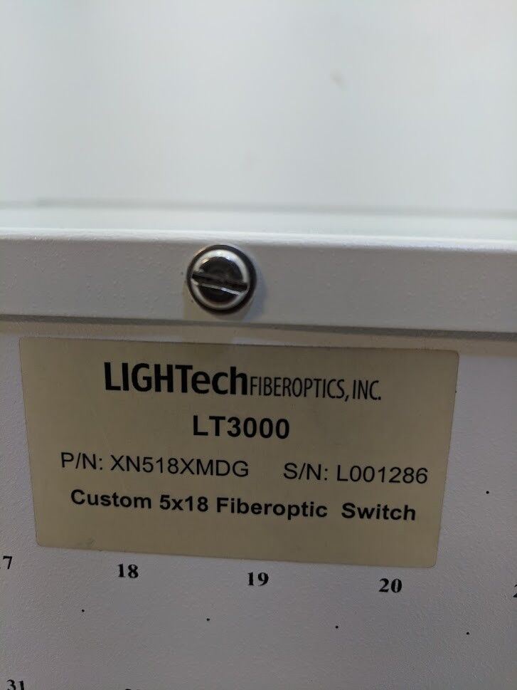 LIGHTech Fiberoptics LT3000 Custom 5x18 Fiberoptic Switch XN518XMDG