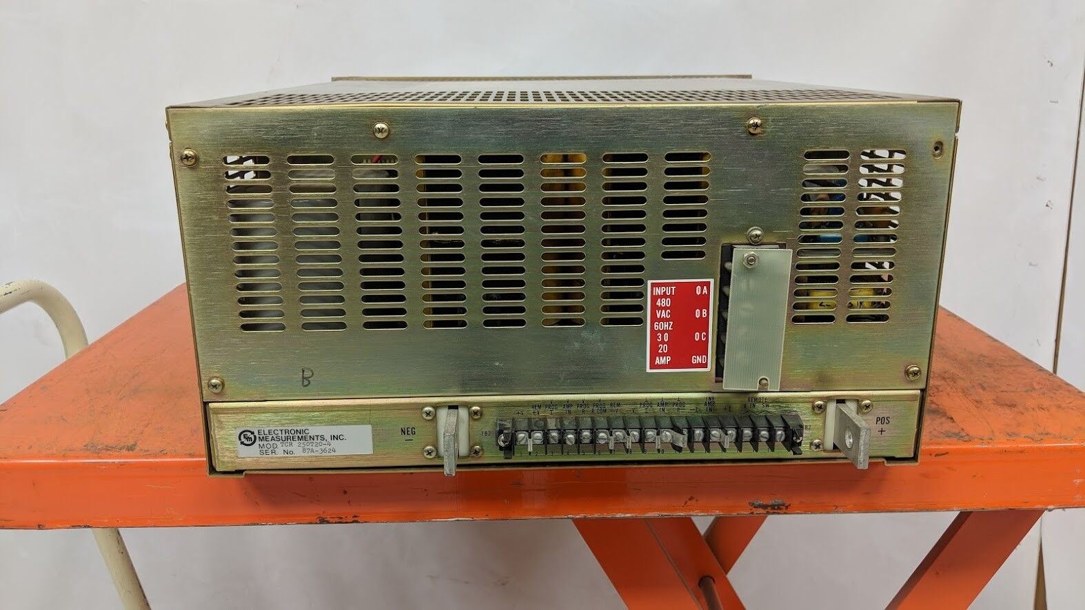 EMI TCR 250T20-4 250V 20A Adjustable DC Power Supply Free Freight Shipping