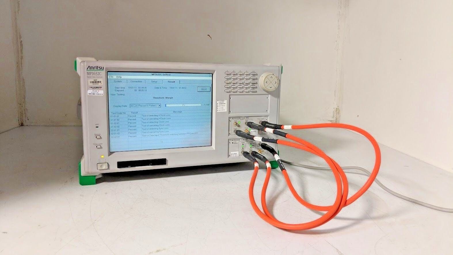 Anritsu MP1632C Digital Data Analyzer 3.2 Gb/s BERT MU163220C MU163240C Op 01 03