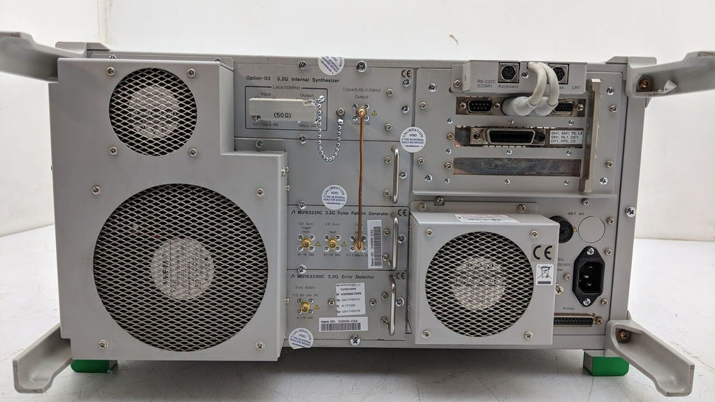 Anritsu MP1632C Digital Data Analyzer 3.2 Gb/s BERT MU163220C MU163240C Op 01 03
