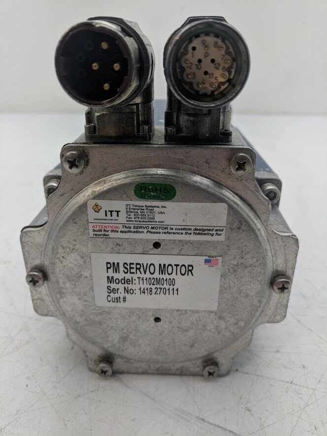 Torque Systems PM Servo Motor CMC T1102M0100 .75" shaft Unit C