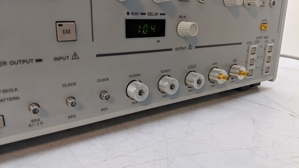 Advantest D3186 Pulse Pattern Generator Error Detector Option 70 FRAME