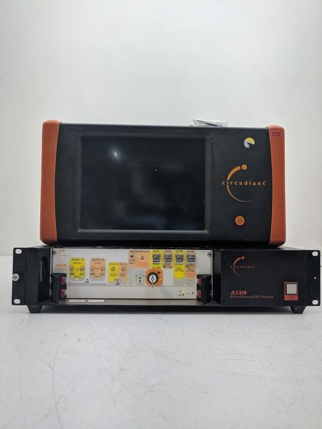 Circadiant Systems A3318 A3308 A3301 10Gb/s Optical Standard Test OST TDR 850nm