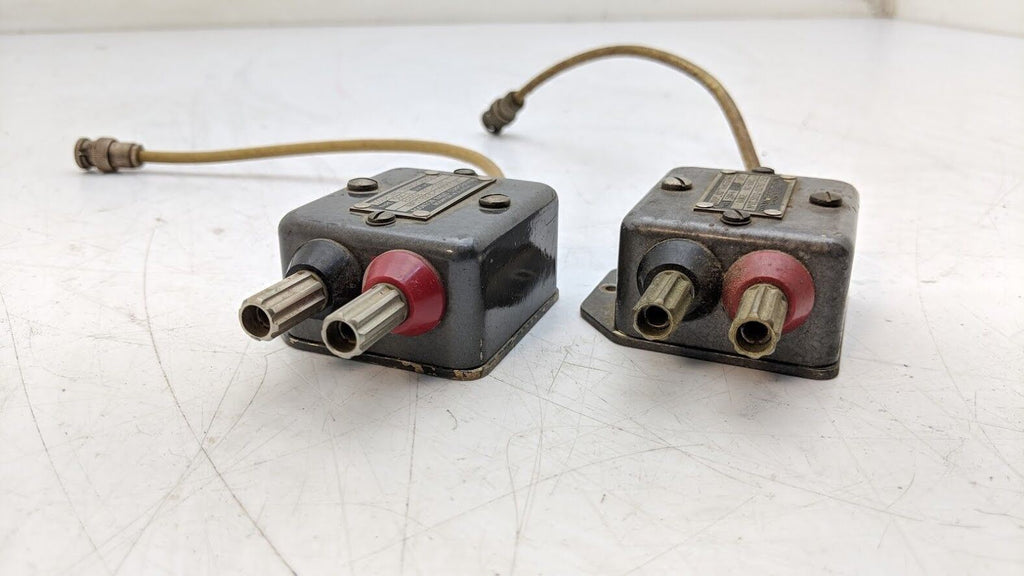 2x Boonton Radio Corporation Coupling Transformer 564-A BNC Inductor Calibration