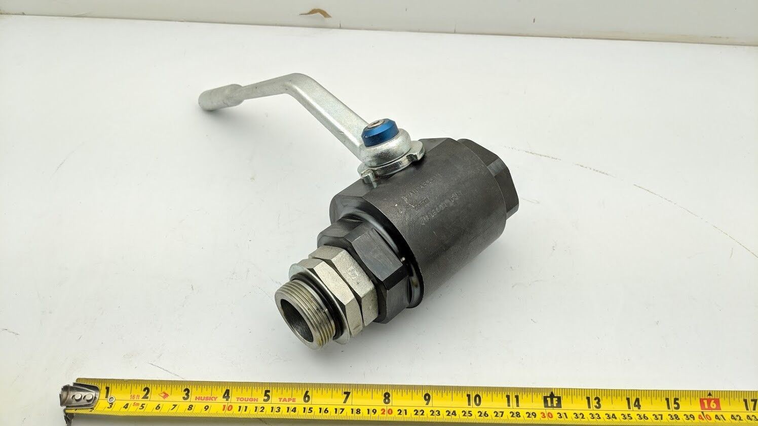 Parker BVAH24SSS1N Manual Operation Hydraulic Ball Valve SAE #24 1.5" 6000PSI