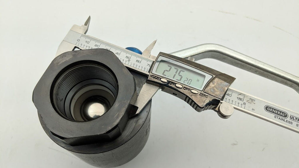Parker BVAH24SSS1N Manual Operation Hydraulic Ball Valve SAE #24 1.5" 6000PSI