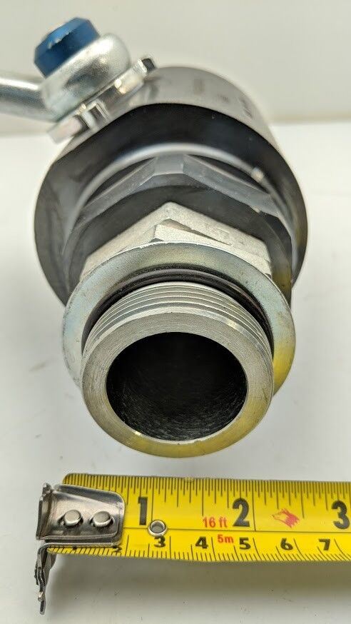 Parker BVAH24SSS1N Manual Operation Hydraulic Ball Valve SAE #24 1.5" 6000PSI