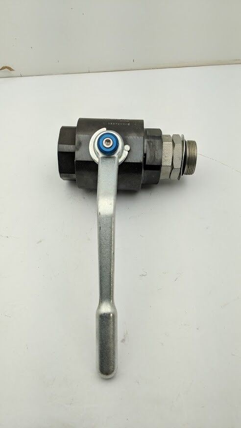 Parker BVAH24SSS1N Manual Operation Hydraulic Ball Valve SAE #24 1.5" 6000PSI