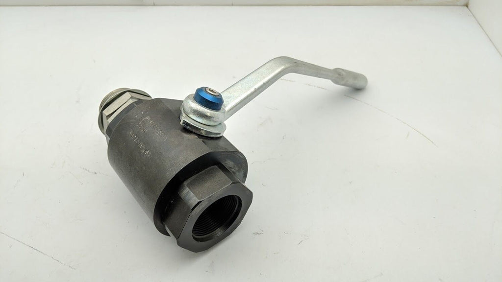 Parker BVAH24SSS1N Manual Operation Hydraulic Ball Valve SAE #24 1.5" 6000PSI