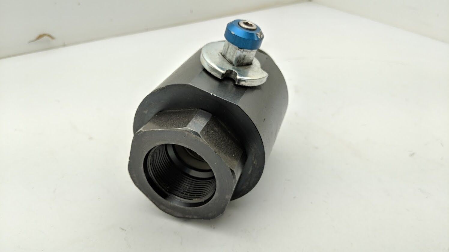 Parker BVAH24SSS1N Manual No Handle Hydraulic Ball Valve SAE #24 1.5" 6000PSI