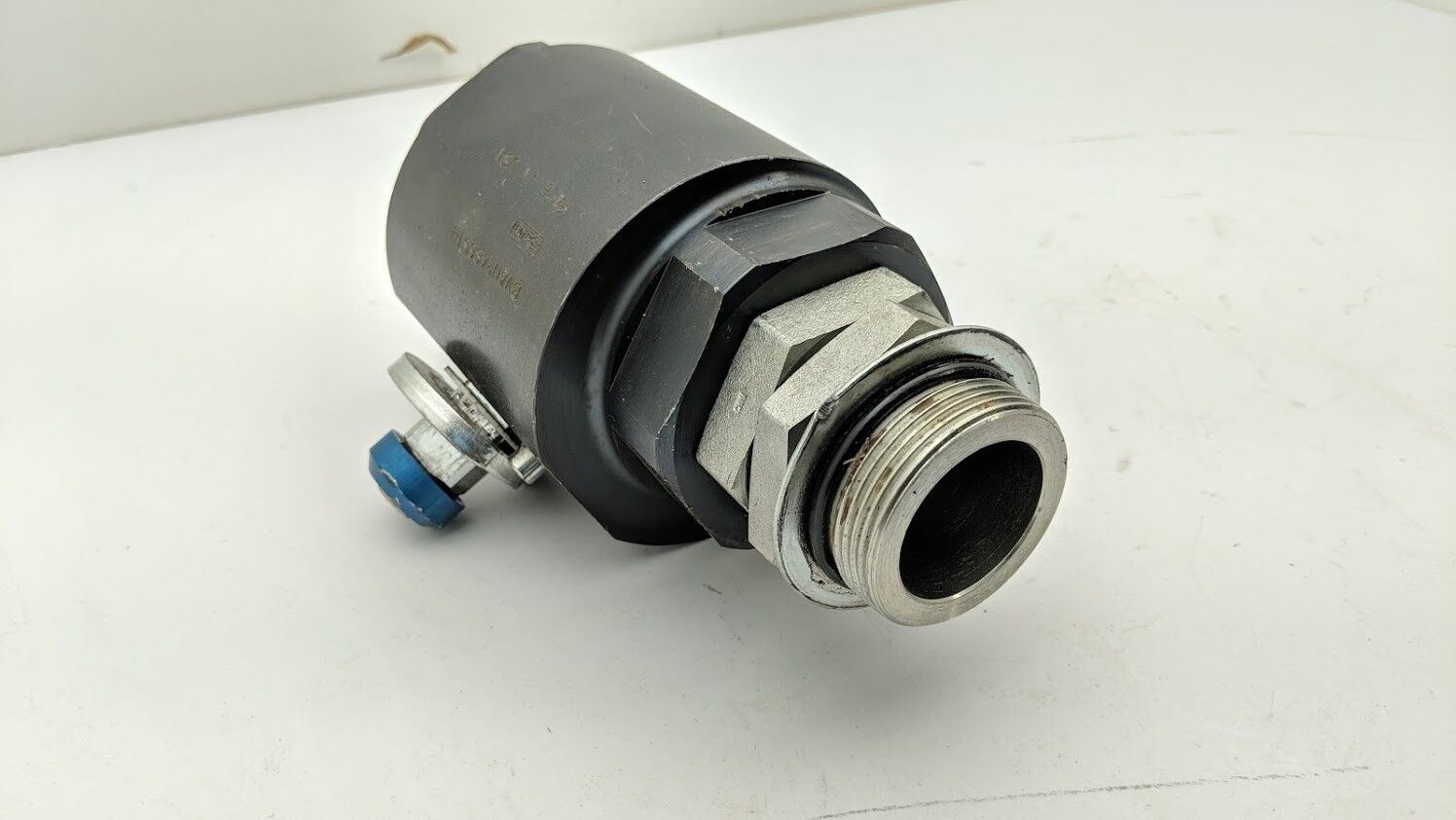 Parker BVAH24SSS1N Manual No Handle Hydraulic Ball Valve SAE #24 1.5" 6000PSI