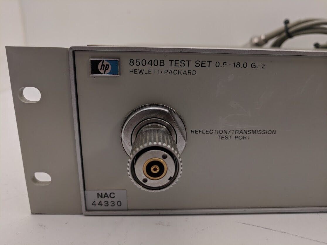 HP Agilent 85040B Reflection Transmission Test Set .5-18GHz Network Analyzer Opt