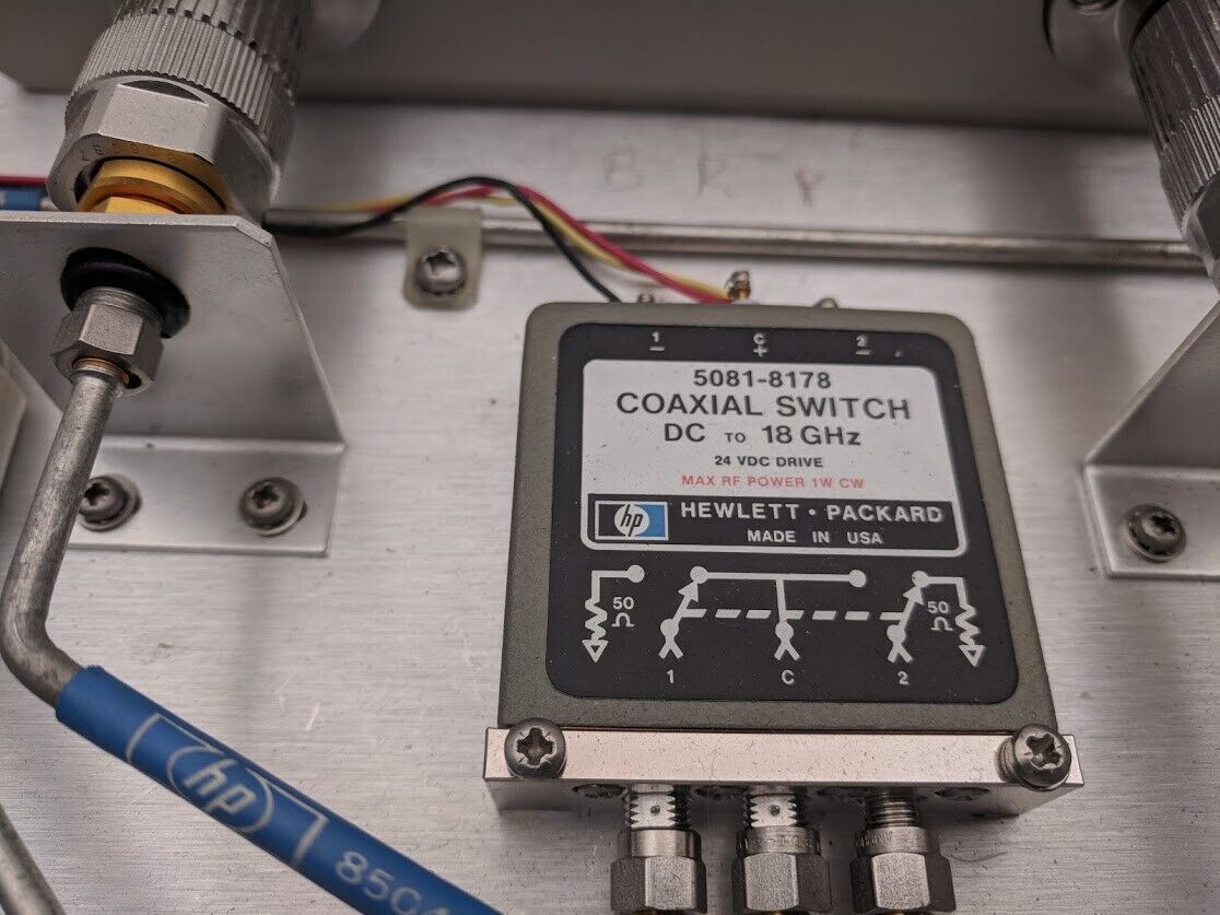 HP Agilent 85040B Reflection Transmission Test Set .5-18GHz Network Analyzer Opt