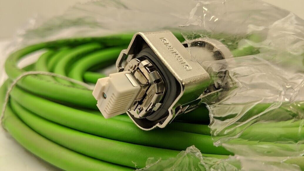 Siemens 1P 6FX5002-2DC10-1BC0 Signal Cable Sinamics Drive Cliq Connector NEW 12m