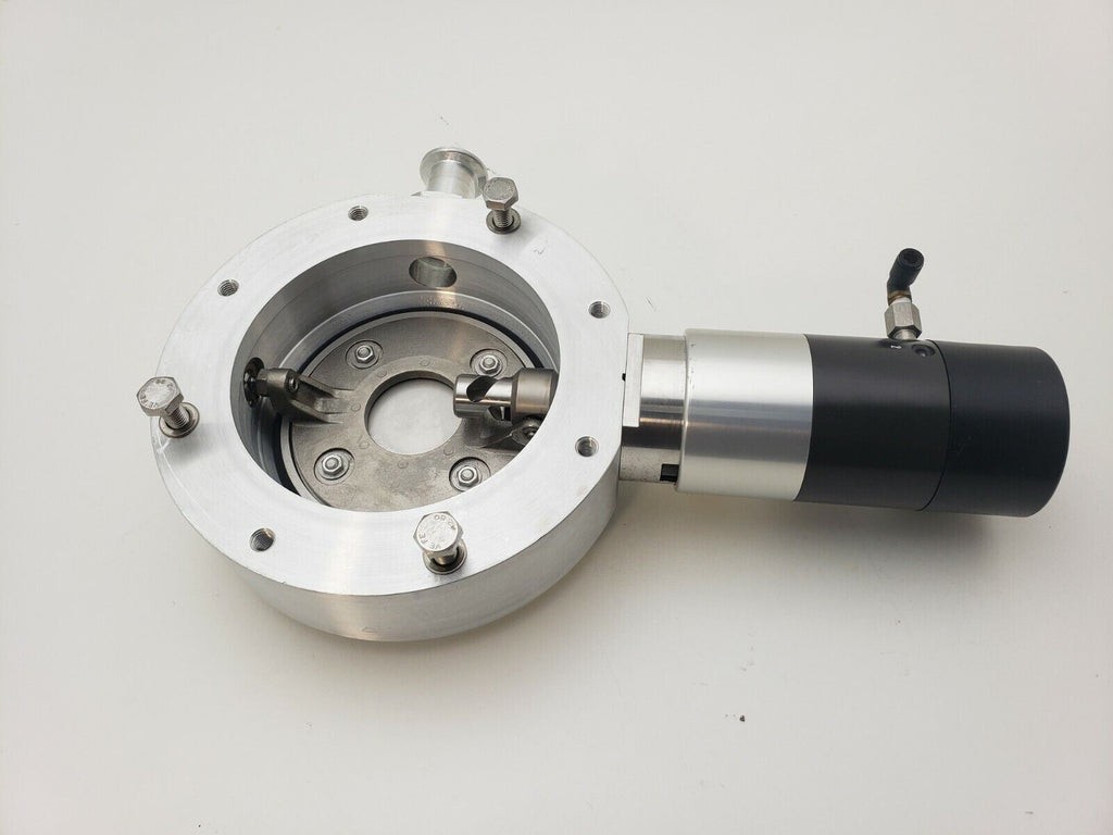 VAT F20-106924/2 6" Pneumatic Air Butterfly Valve 1.5" Vent Port 24VDC