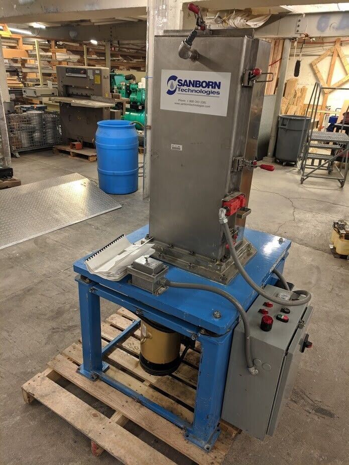 Sanborn Vertical Casting Centrifuge For Iridium Oxide Casting Free Freight