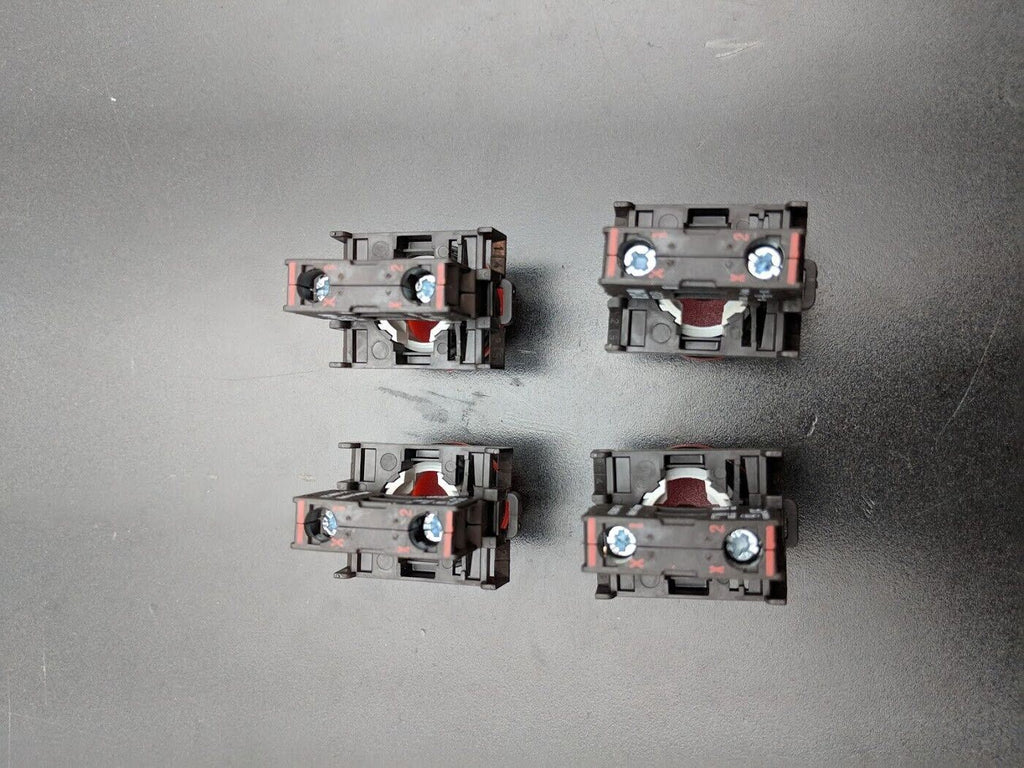 4x Eaton Industrial Machine Red LED Panel Light M22-LED 12-30VAC 5-14mA 22mm