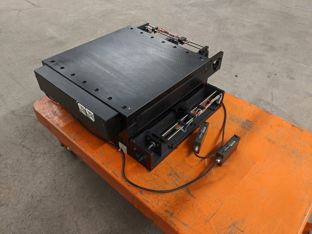 XY X-Y Two Axis High Precision Screw Drive Table with Heidenhain LIF 17R Encoder