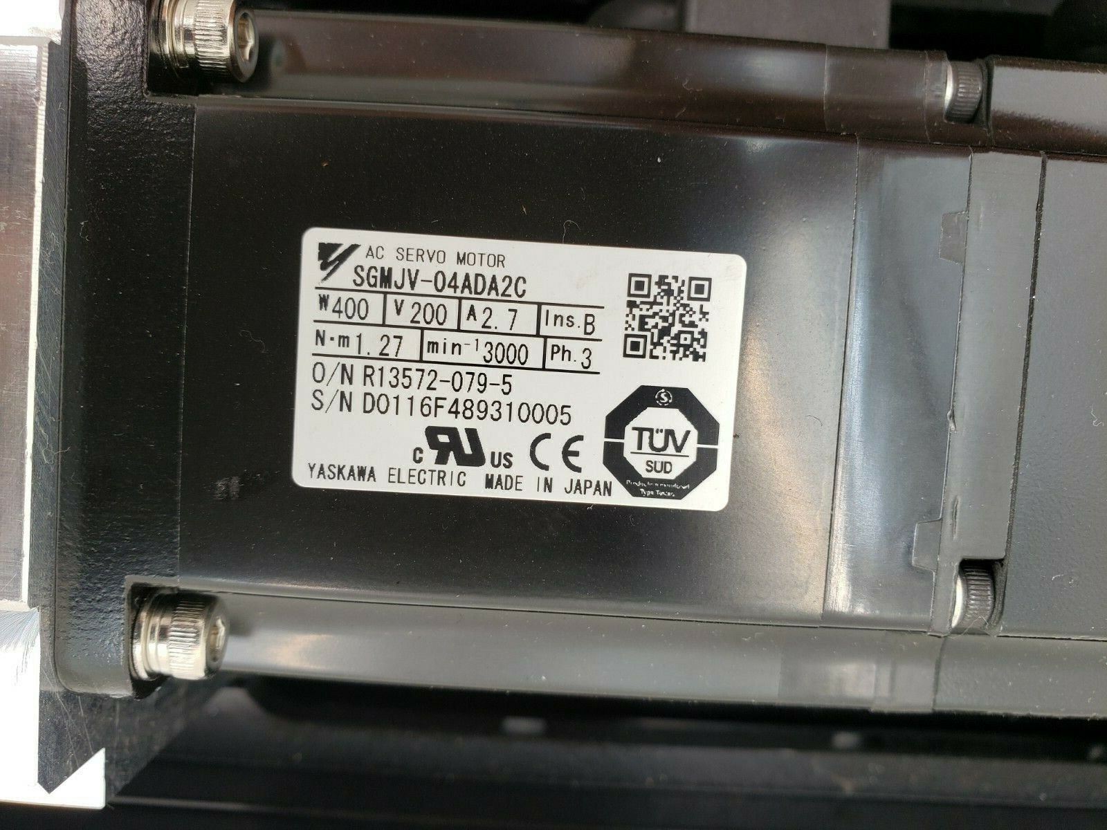 LPK LP120-ST-300L-40B-N Ball Screw Linear Actuator, Yaskawa Servo Motor, Drive