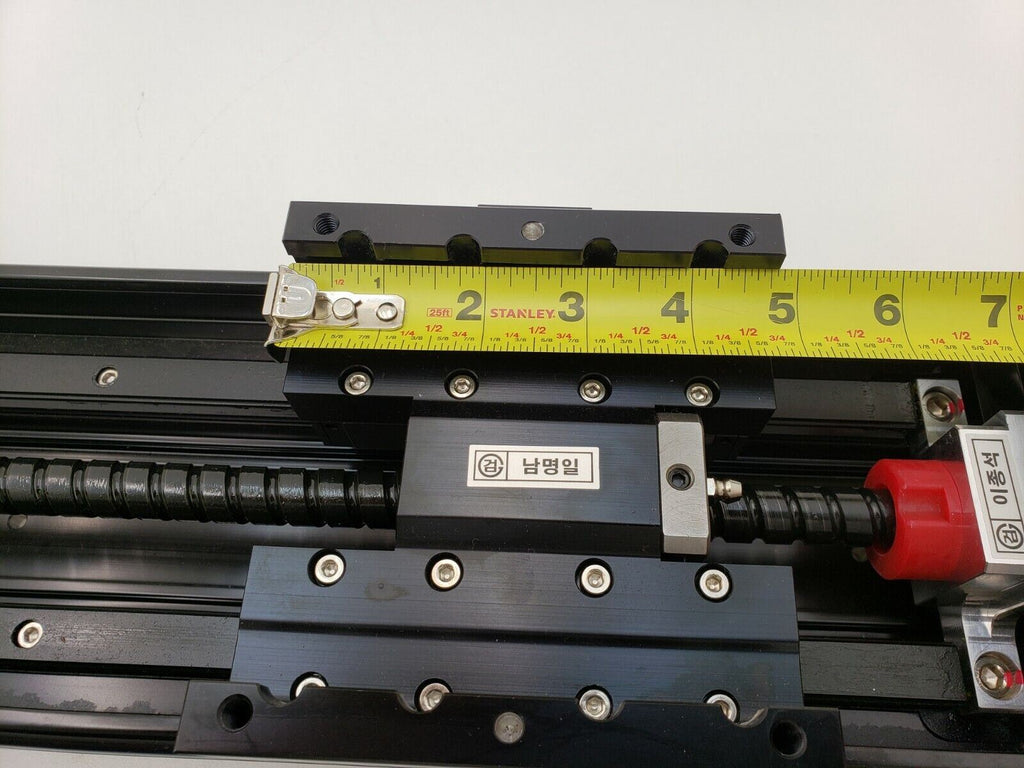 LPK LP120-ST-300L-40B-N Ball Screw Linear Actuator, Yaskawa Servo Motor, Drive