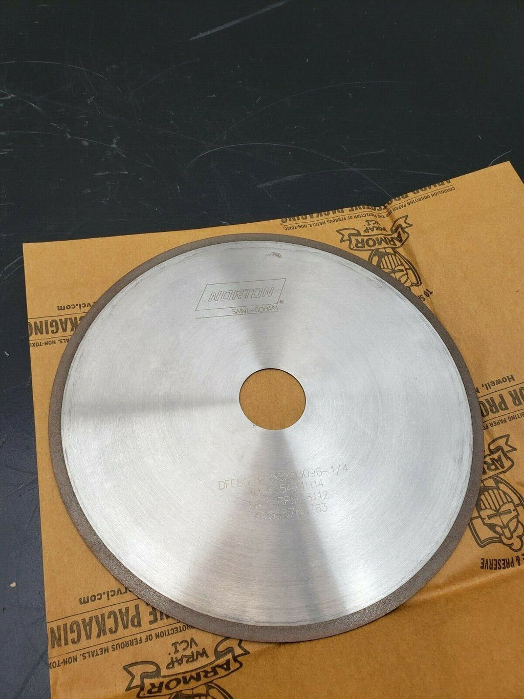 New Norton Saint-Gobain DFE80-R75BXD3096-1/4 Diamond Cutting Wheel