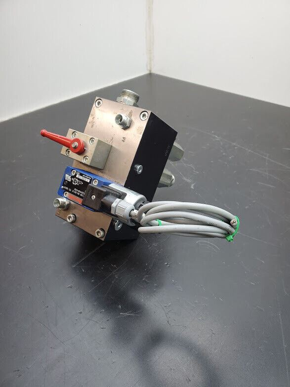 Rexroth Hydraulic 4WE6HA62/EG24N9K4/62 SO43A-1755 24VDC HD Coil Valve Manifold