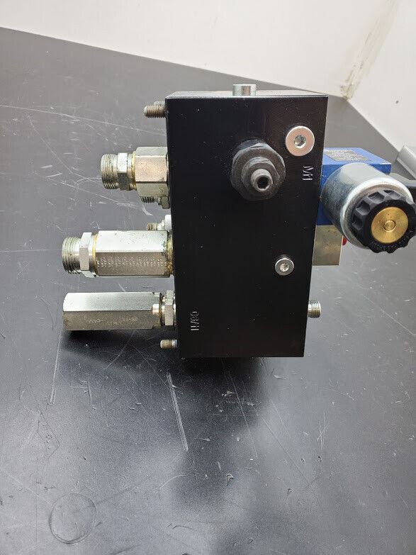 Rexroth Hydraulic 4WE6HA62/EG24N9K4/62 SO43A-1755 24VDC HD Coil Valve Manifold