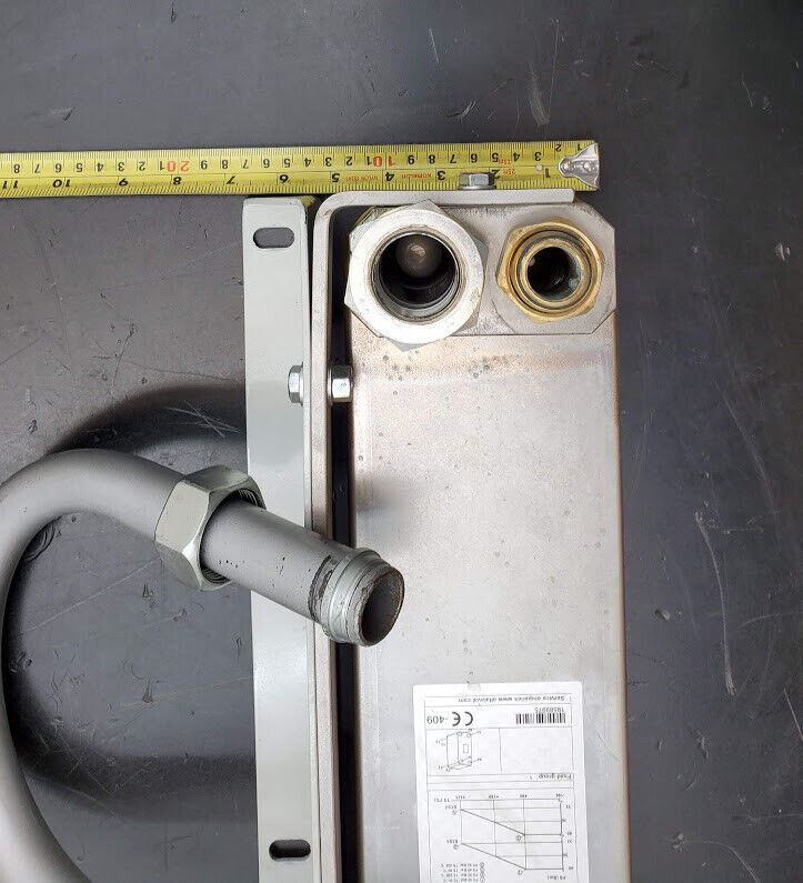 ALFA LAVAL 32870 7956 8 Brazed Plate Heat Exchanger DOC60-30H-F