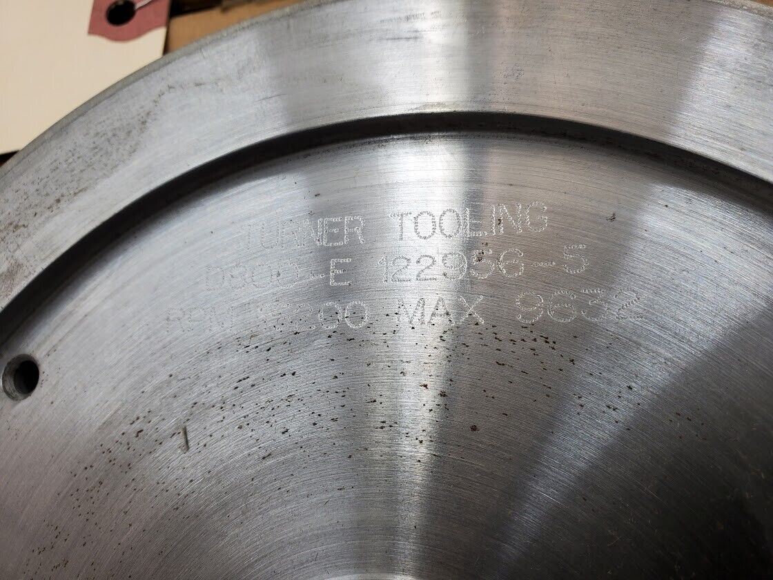 4x Turner Grooved 8" Diamond Plated Grinding Wheel Sapphire 800 Grit (E)