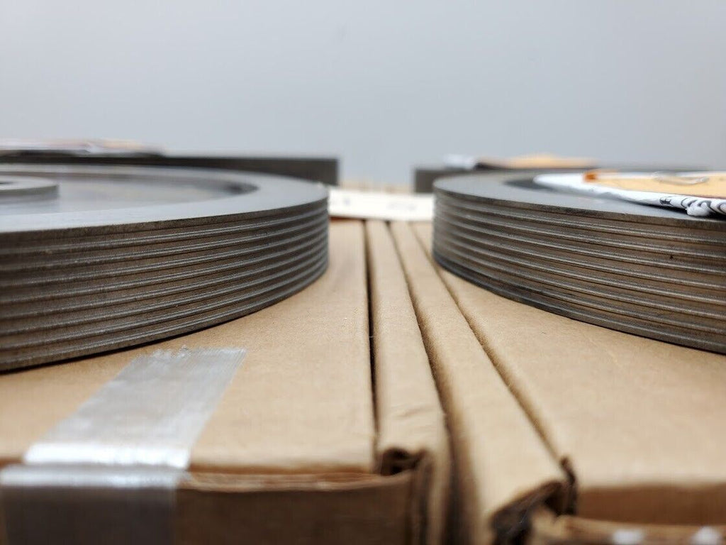 4x Turner Grooved 8" Diamond Plated Grinding Wheel Sapphire 800 Grit (G)